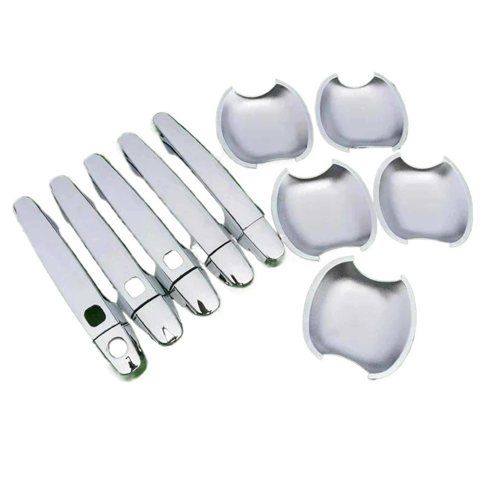 ZHQDRCY Door Open Handles for Toyota for RAV4 for RAV 4 for XA30 Car Door Handle Covers Stickers