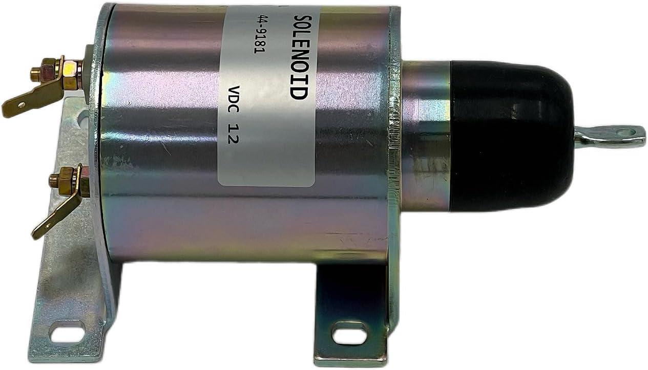 12V Fuel Throttle Solenoid Valve Compatible with SLX 100 Thermo King SB-110 100 MD100 200 300 SL SLXi 44-9181 Part Number 44-9181