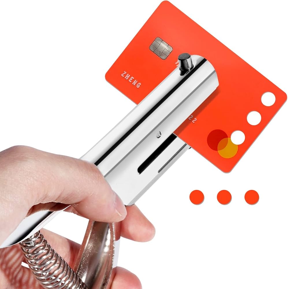 Amazon.co.jp: NAMOTUOFO 穴あけパンチ 1穴 単穴3mm 深穴 深さ53mm