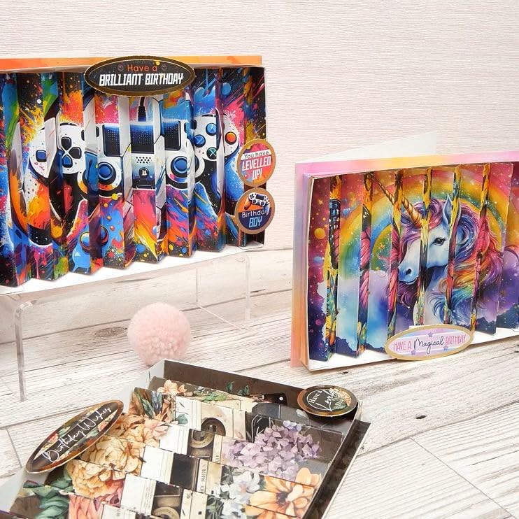 Kit de cartes Concept Double Aspect Hunkydory pour carterie 3D