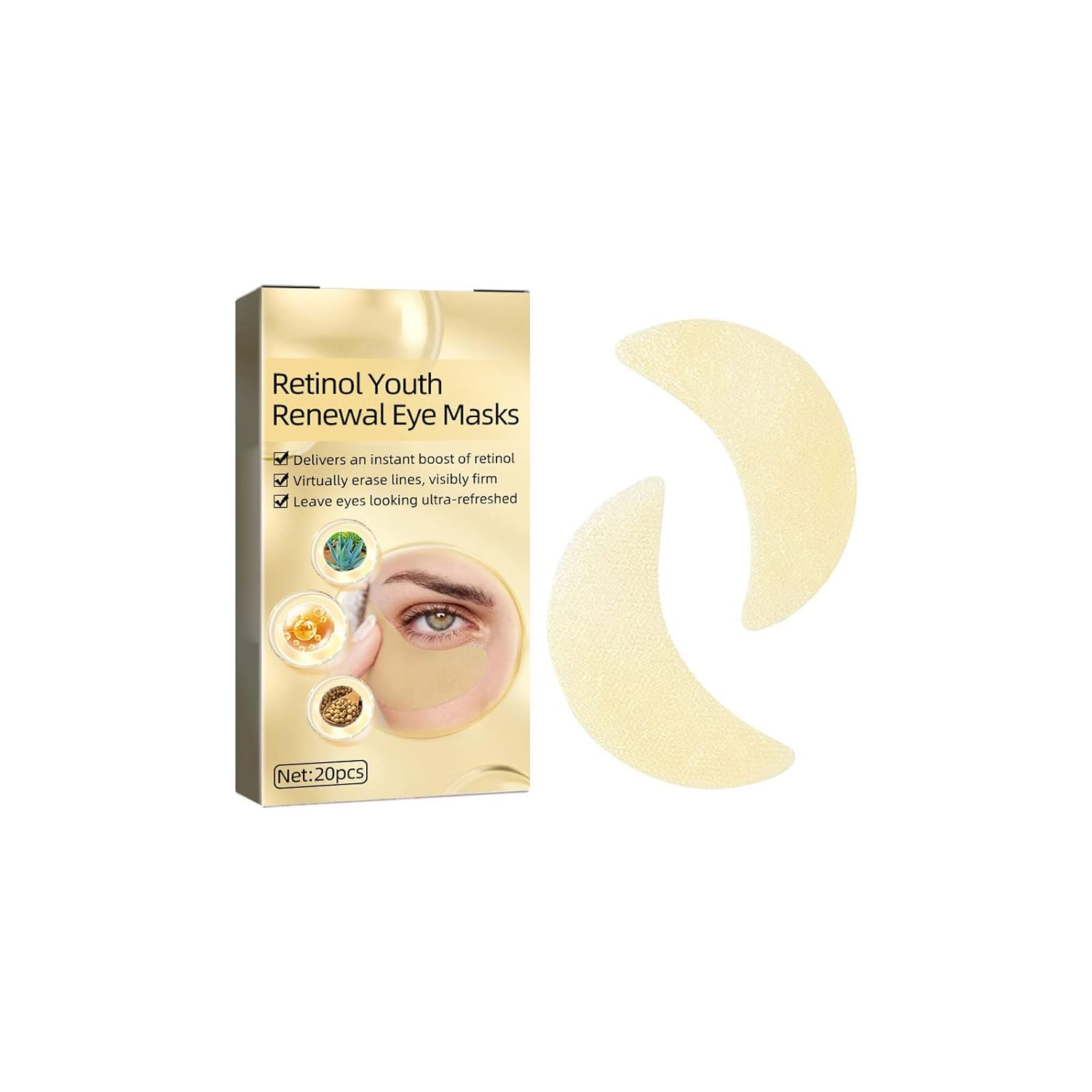 Buy Black Owned Products Retinols Eye Masks Is Used For Fine Lines