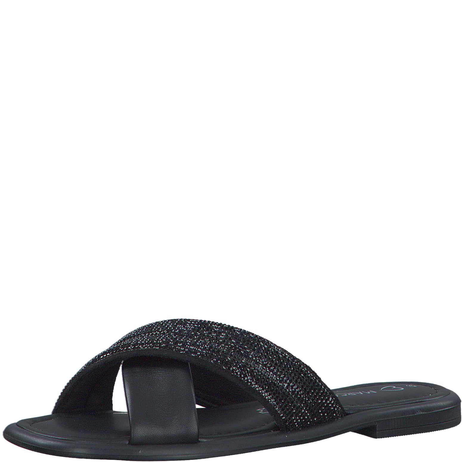 MARCO TOZZI Women's 2-27123-42 Mule, Black Comb, 7.5