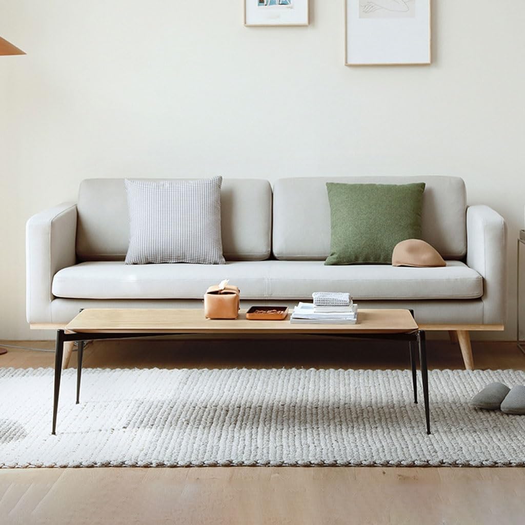 Tavolino Semplice Tavolino Lungo Nordico da Salotto Divano Piccolo Angolare Couchtisch