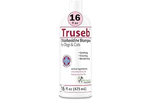 Truseb Ketoconazole and Chlorhexidine Shampoo: Medicated Relief for Pets