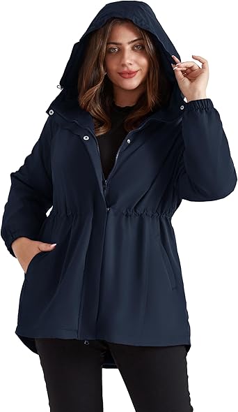 Rain Coat Women Century Star Plus Size S For Women Rain Jacket