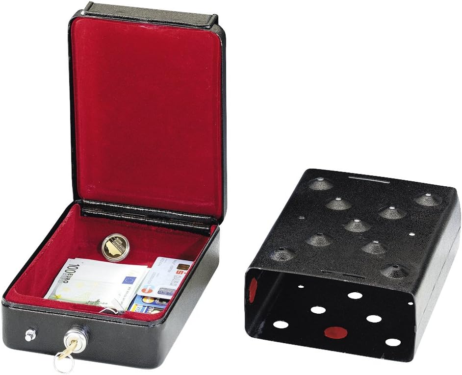 EUFAB16309 Steel Safe for Use Anywhere Black Drawer