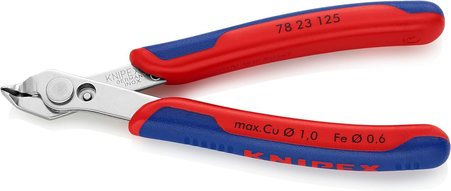 KNIPEX Electronic Super Knips mit Mehrkomponenten-Hüllen 125 mm, 78 23 125