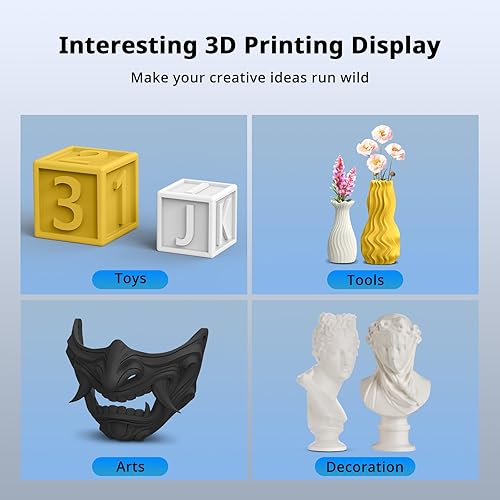 Miniatura 5 de ANYCUBIC Filamento PLA mate de 0.069 pulgadas, filamento PLA de impresión 3D de 0.069 pulgadas, precisión dimensional +- 0.001 in, carrete de 2.2