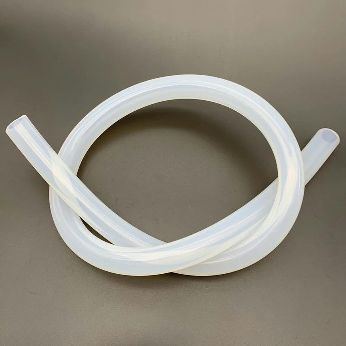 Tubo de silicona de 5/10 metros con diámetro interior de 2 mm a 14 mm, flexible, apto para uso alimentario, resistente a la temperatura, transparente, no tóxico, 10 metros, 6 x 12 mm