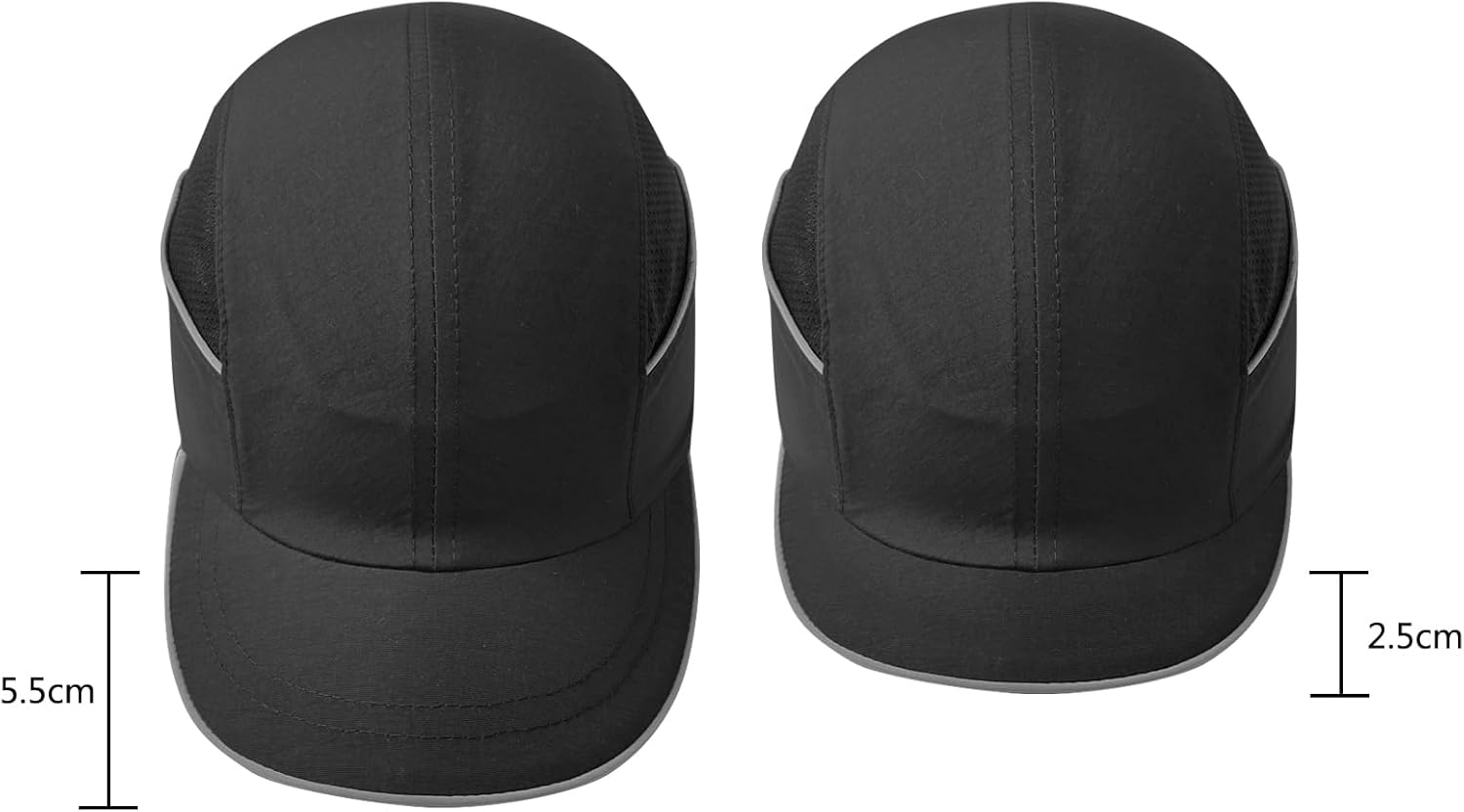 Safety Bump Cap Safety Hard Hat Head Protection Cap Breathable Baseball Hat Style Comfortable Head Protection Hat