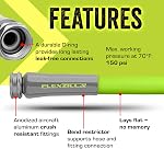 Legacy Flexzilla 5/8" x 75' Hybrid Garden Hose with 3/4" GHT Ends