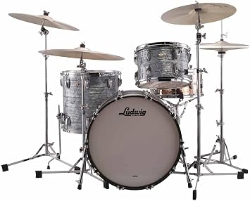 Ludwig Classic Maple Fab 22 Shell Pack - Sky Blue Pearl