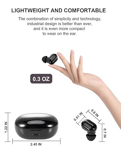 Miniatura 2 de Komsunma Rechargeable Hearing Aids for Seniors & Adults with Noise Cancelling, 16 digital channels, 5-level volume adjustment, Lightweight Hearing