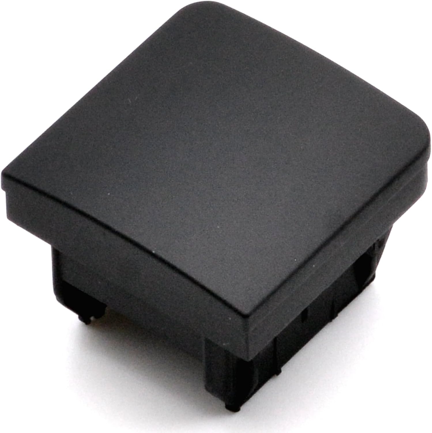 Dummy Switch Button Blank Compatible for VW Volkswagen Beetle 2012-2018 Eos 2007-2016 Golf GTI R32 Rabbit 2008-2013 Jetta 2006-2018 Passat 2012-2018 Tiguan 2008-2017 Blind Cover Cap (Side)