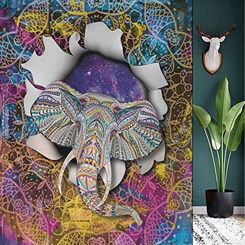 Frosted Glass Window Film, Animal Print Reflective Window Film For Cars Bathroom Office, Sun Blocking Window Coverings, Self-Adhesive 24" X 48", Multi #TOP1