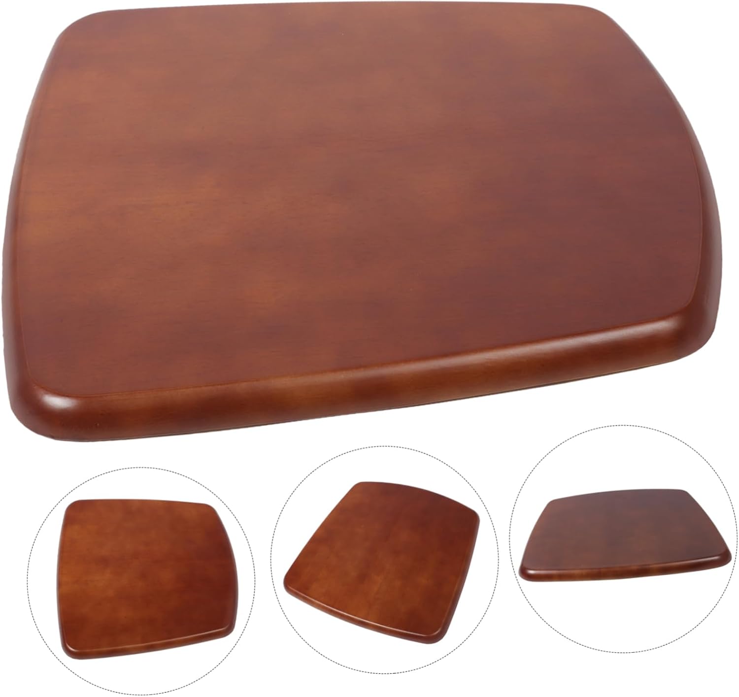 ABOOFAN Wooden Chair Seat Replacement Solid Easy to Clean for Home Office and Restaurant Use Protects Against Scratches and Deformation