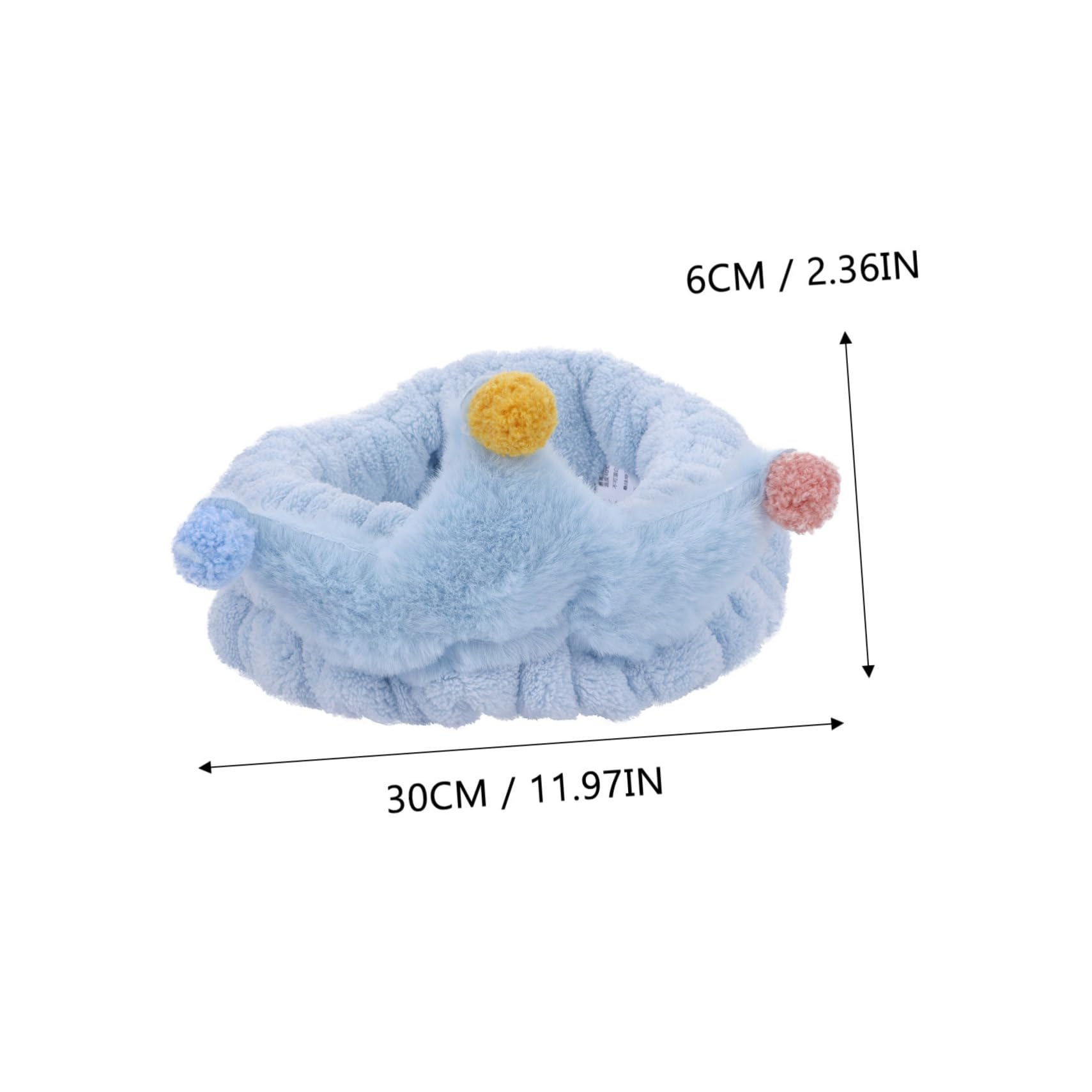 POPETPOP 9piezas De Coral Fleece Para Mujer Bandas De Cabello Elásticas Para Cuidado Facial y Spa Accesorios De Maquillaje Chic y Cómodos