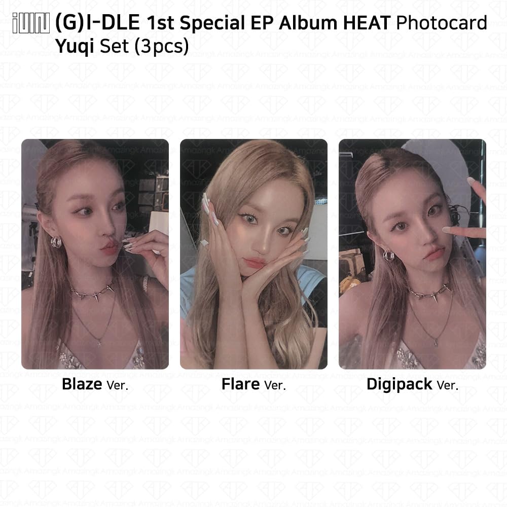gidle 中国 一直娱 yizhiyu yzy6.0 5枚セット gidle 中国 一直娱