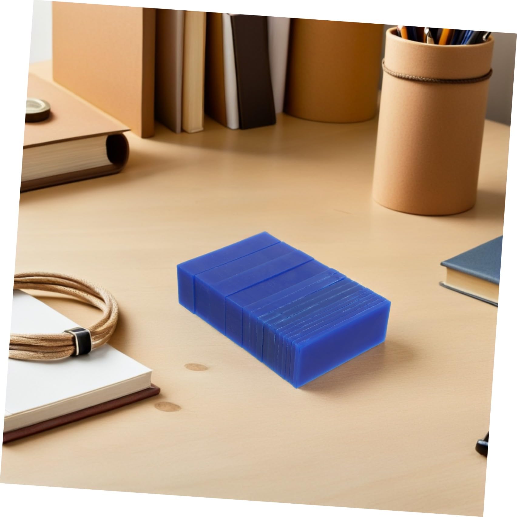 Fogli di Cera per Intaglio 15 Pezzi Blu per Modellazione e Stampaggio Accessori per Creazione e Fusione di Gioielli Professionale