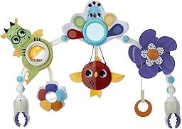 Tiny Love Born To Party Arco Gioco Passeggino con Clip Aggancio Universale, giostrina passeggino neonato, Compatibile con Passeggini, Gioco Educativo per Bambini, Collezione Born To Party