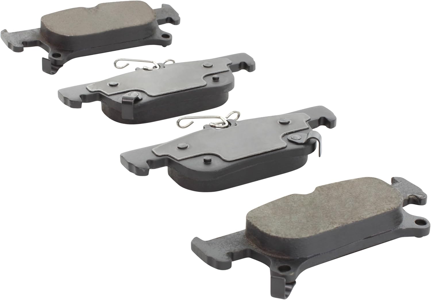QUALITY-BUILT Rear Ceramic Brake Pads, QB 1000-2025C, Compatible with 2017-2018 Buick Envision