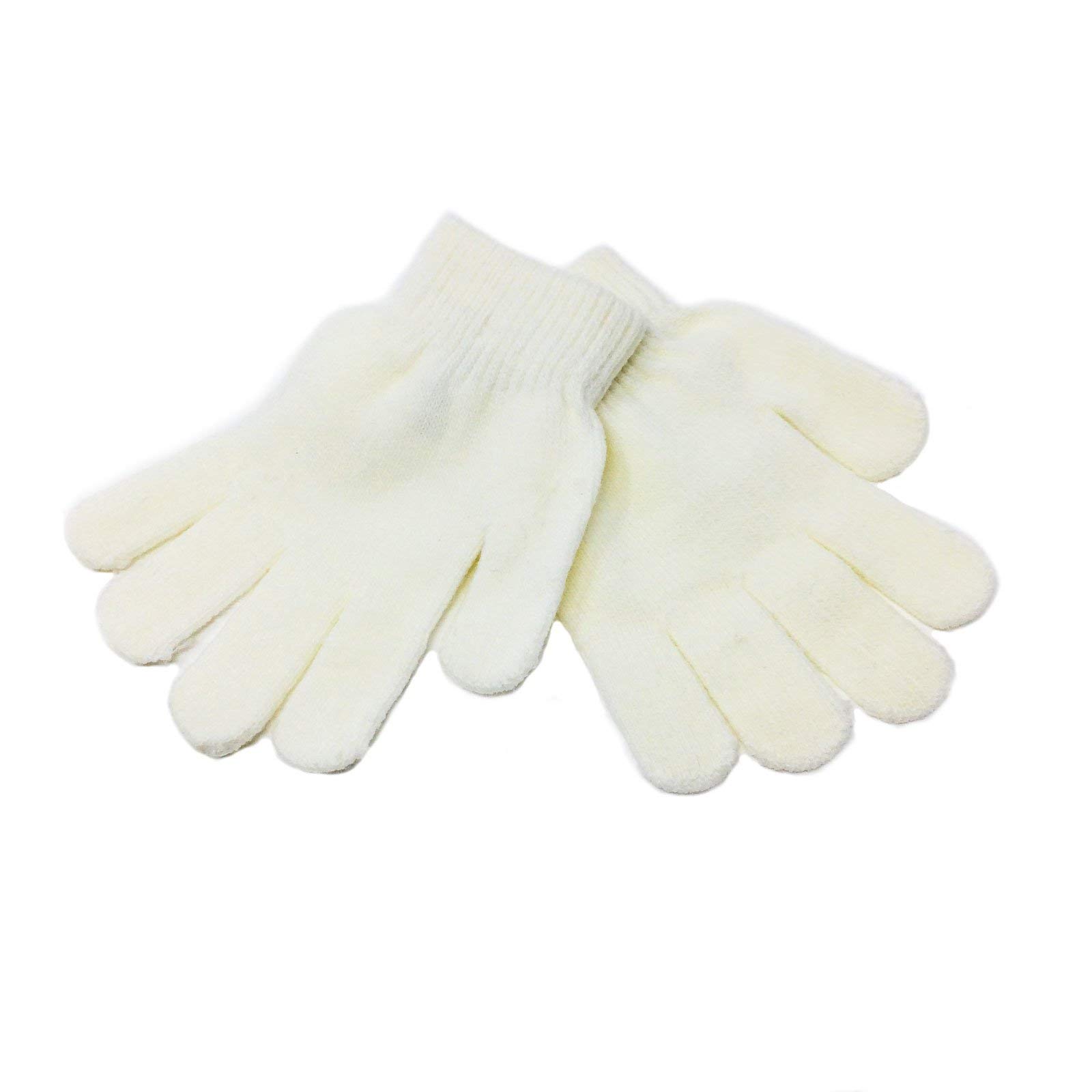 Ws Uk Unisex Kids White Kids Magic Winter Gloves [White]