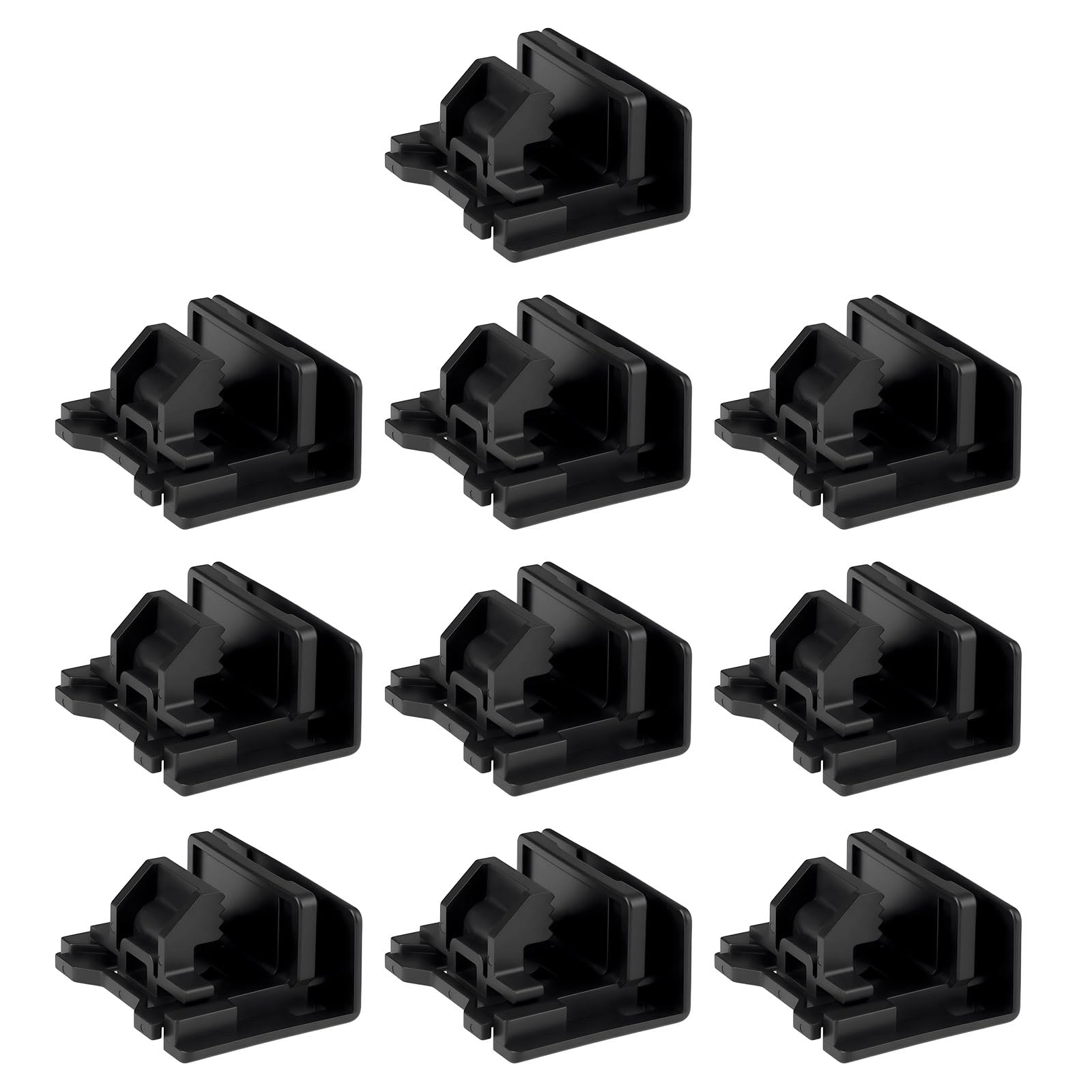 EMSea Lot de 10 Clips de Fixation pour Seuil de Porte (51711938940) Compatible avec BMW E30 E32 Et E34 Protections Latérales