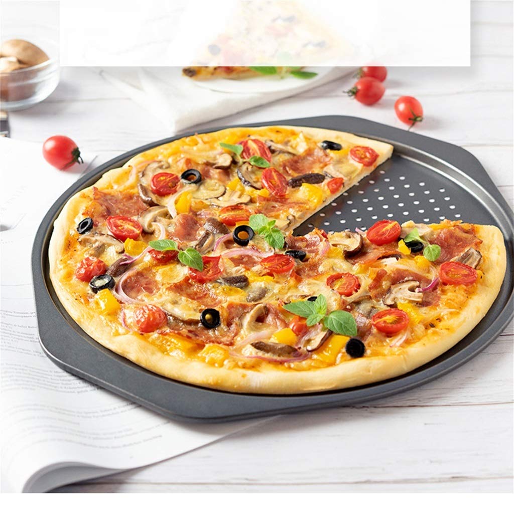 ZHANGXIAO Bandeja De Hornear Antiadherente Acero Carbono Utensilios para Hornear La Seguridad Agujeros De Aire Durable Molde para Horno