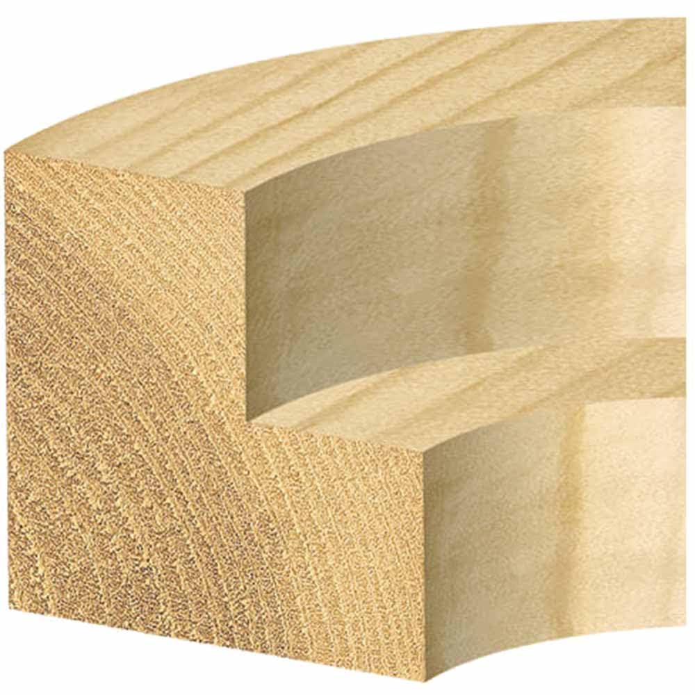 Trend Prowadzony frez do rabatów TCT 1/4 Ø24x12,7 mm do frezarki | TCT z węglika spiekanego do czystych rabatów prowadzonych: Ø24 mm, dł. 12,7 mm, trzpień 1/4, 46/44X1/4TC