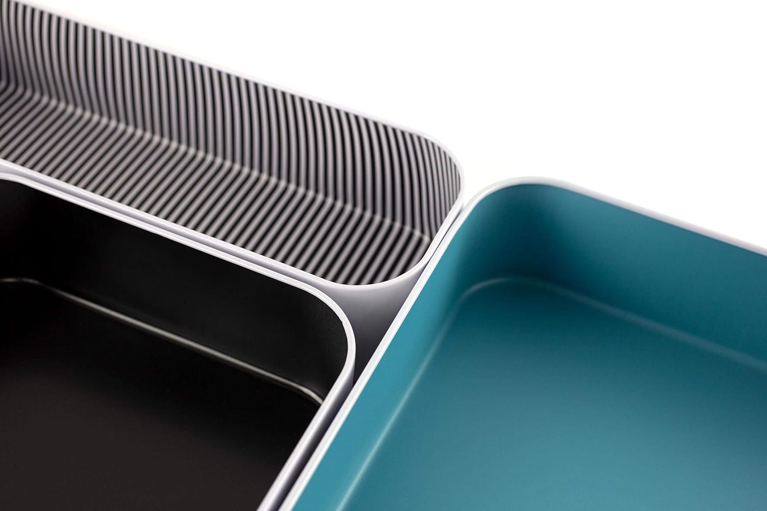 Three by Three Seattle Schubladen-Organizer-Set aus Metall, 12-teilig (sortiert)