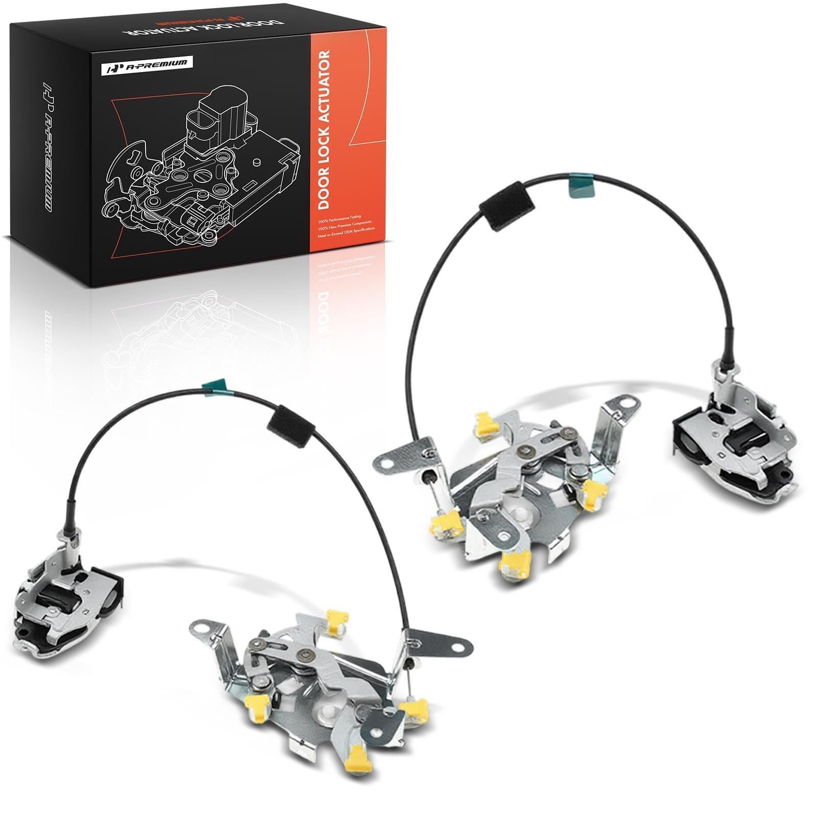 A-Premium Door Latch Lock Actuator, Lower, Rear Driver and Passenger
