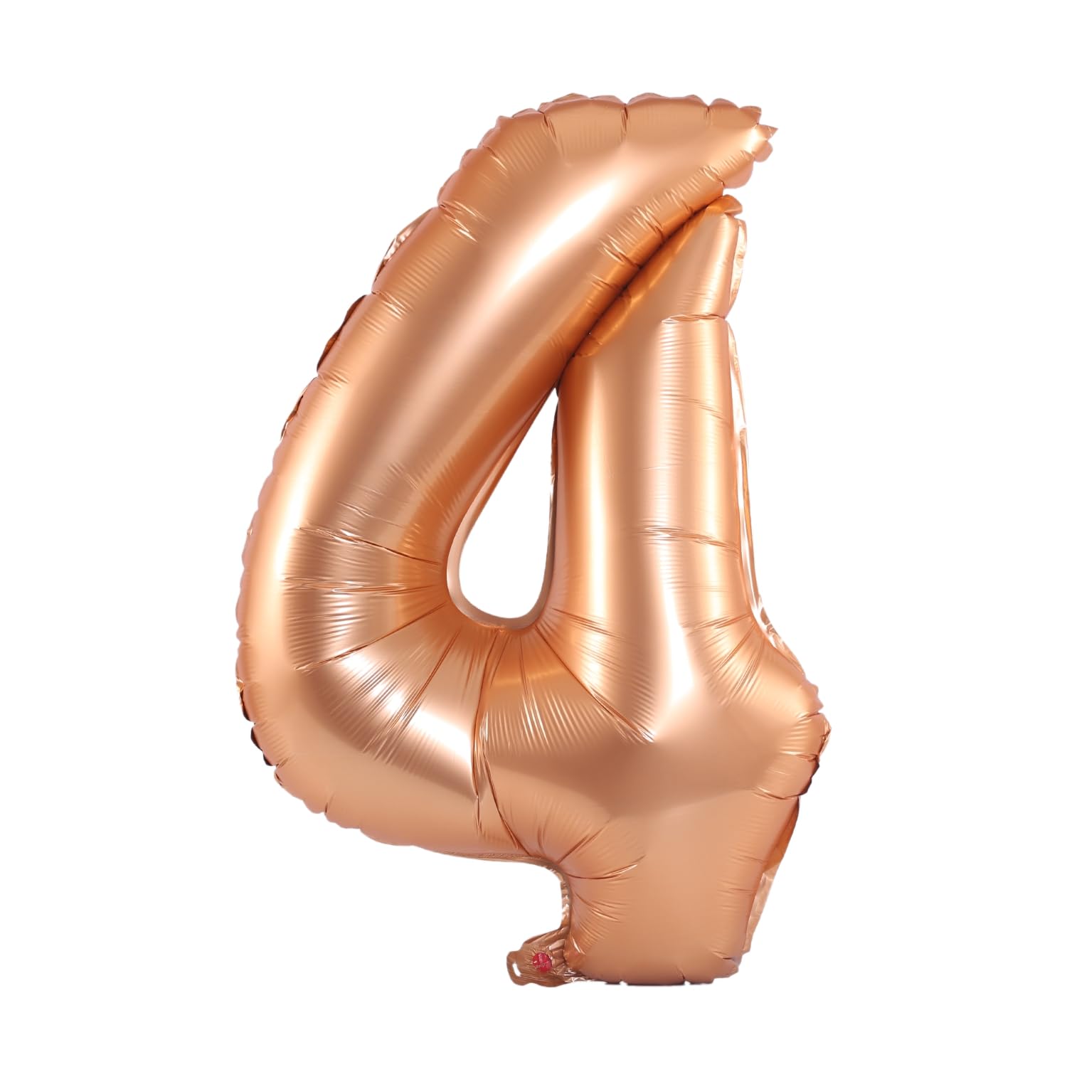 YPSelected 32 Inch Large Foil Helium Number Balloon Birthday Wedding Party 0-9 (Orange, 4)