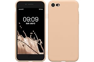 kwmobile Pastel Peach Case for iPhone SE (2022) / SE (2020) /...