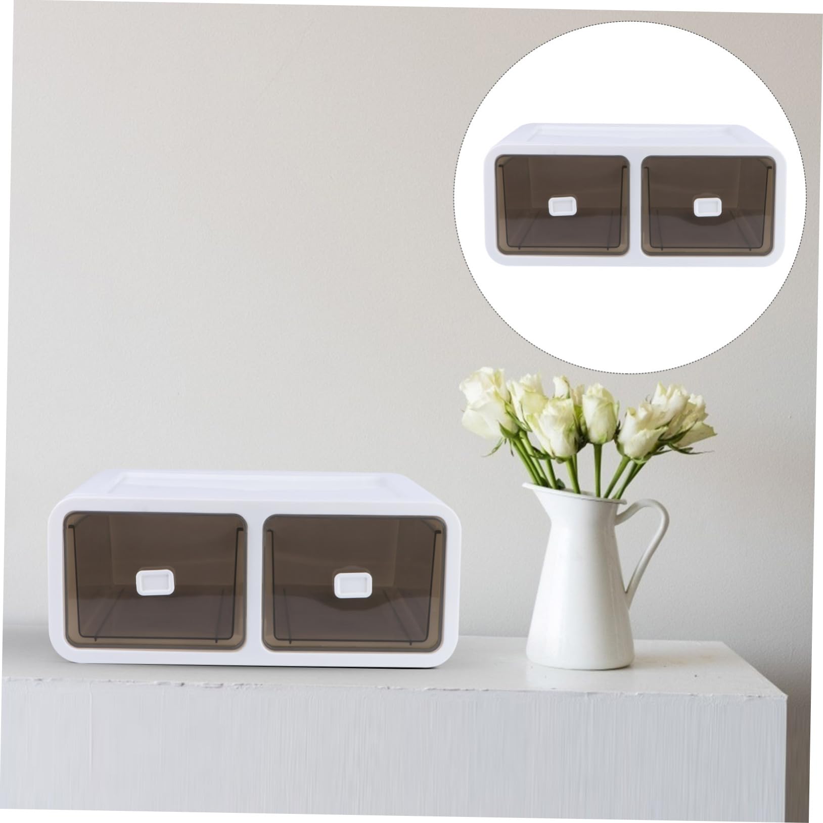 MAGICLULU Caja Almacenaje Ropa Interior Calcetines Cajón Hogar Duradera Ecológica Portátil Diseño Cajón