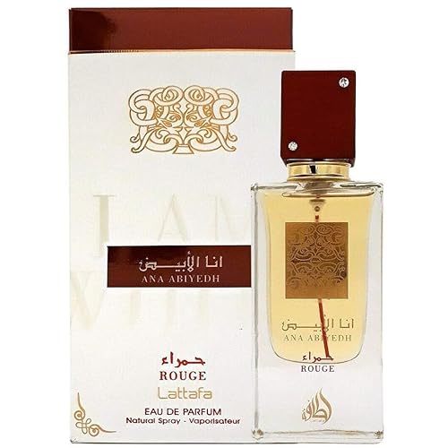 Miniatura 3 de Lattafa Perfumes Ana Abiyedh Rouge para Eau de Parfum en espray unisex, 2.0 onzas / 2.0 fl oz y Lattafa Bade'e Al Oud, Oud for Glory para Eau de