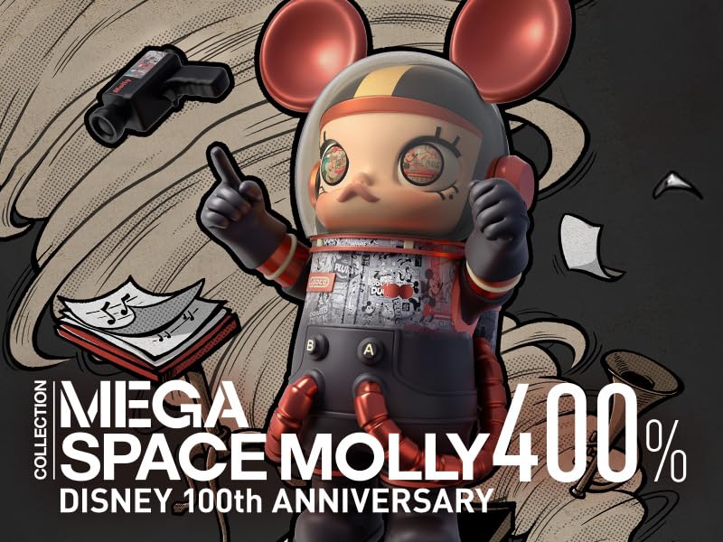 Amazon.co.jp: POP MART MEGA コレクション 400％ SPACE MOLLY DISNEY 