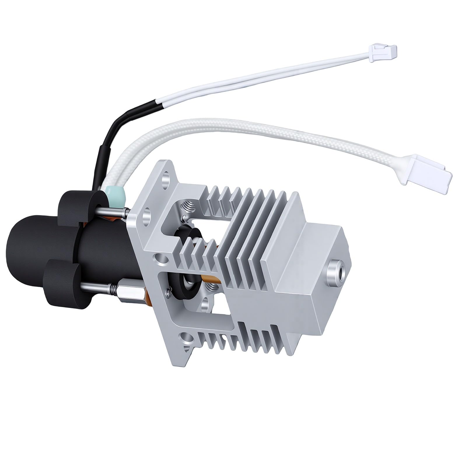 Sxhlseller Zestaw Wymienny Głowicy Grzejnej do Drukarki 3D FLSUN S1 S1 PRO, Głowica Drukująca 350°C z Ekstrudowaniem o Wysokiej Prędkości 1200 Mm/s, Akcesorium Końcówki Gorącej 0,4 Mm