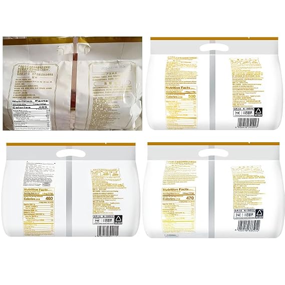 Sichuan red oil pastry noodles 4 Packs, Sour and hot dry mixed noodles, Shaanxi Liangpi, Specialty cold rice noodles, Instant spicy noodle gift pack, Sauce mixed noodles, Spicy snacks (Mix 4 pack)