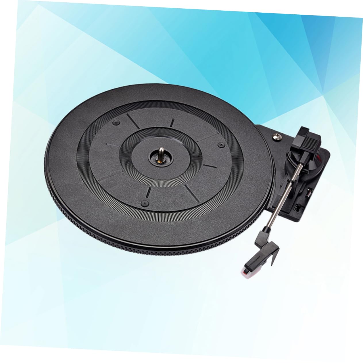 Gatuida Vinyle en Plastique Stylet Préampli Intégré Vintage et Platine 28cm Plusieurs Styles Tourne-Disque Noir Haute Performance Plusieurs Styles pour Accessoires Audio et Vidéo