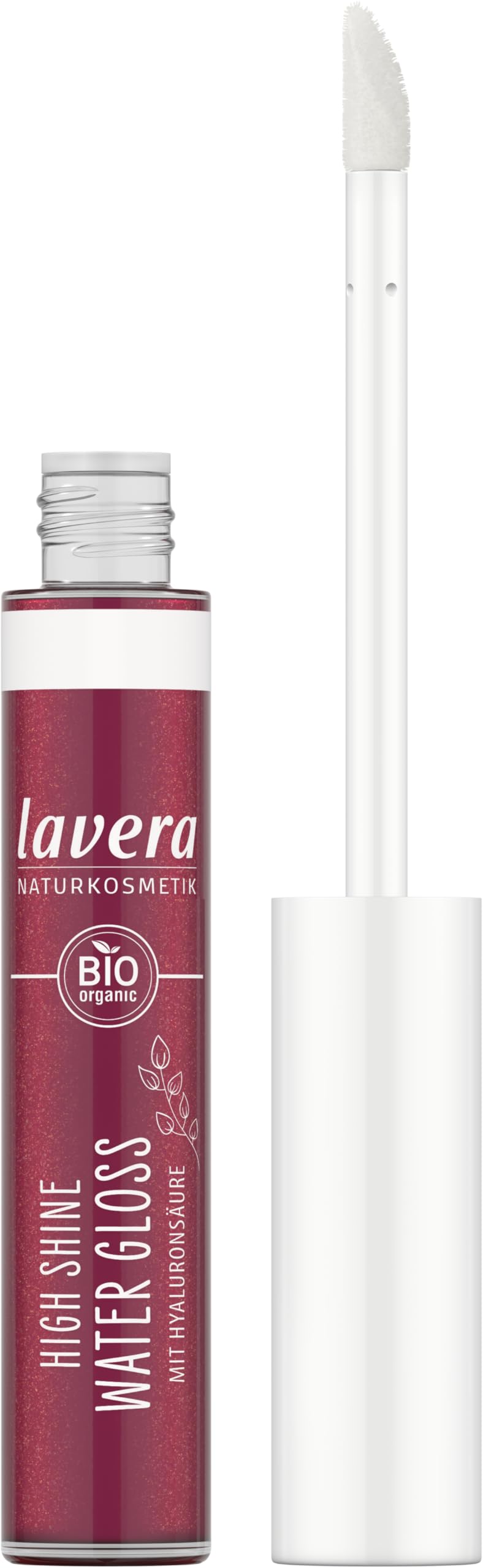 lavera High Shine Water Gloss -Raspberry 03, intense colour & shine, feather-light texture, up to 6h hold, vegan - Image 4