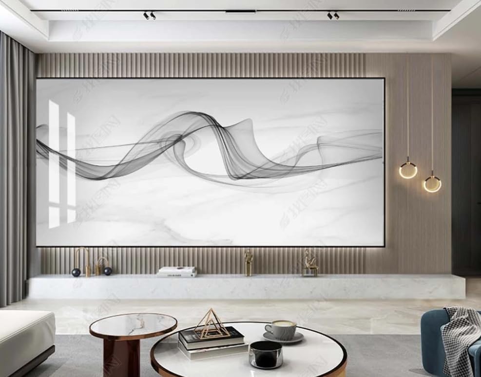 Papier Peint Intissé Chinois pour Salon - Grand Poster Mural Décoration Chambre