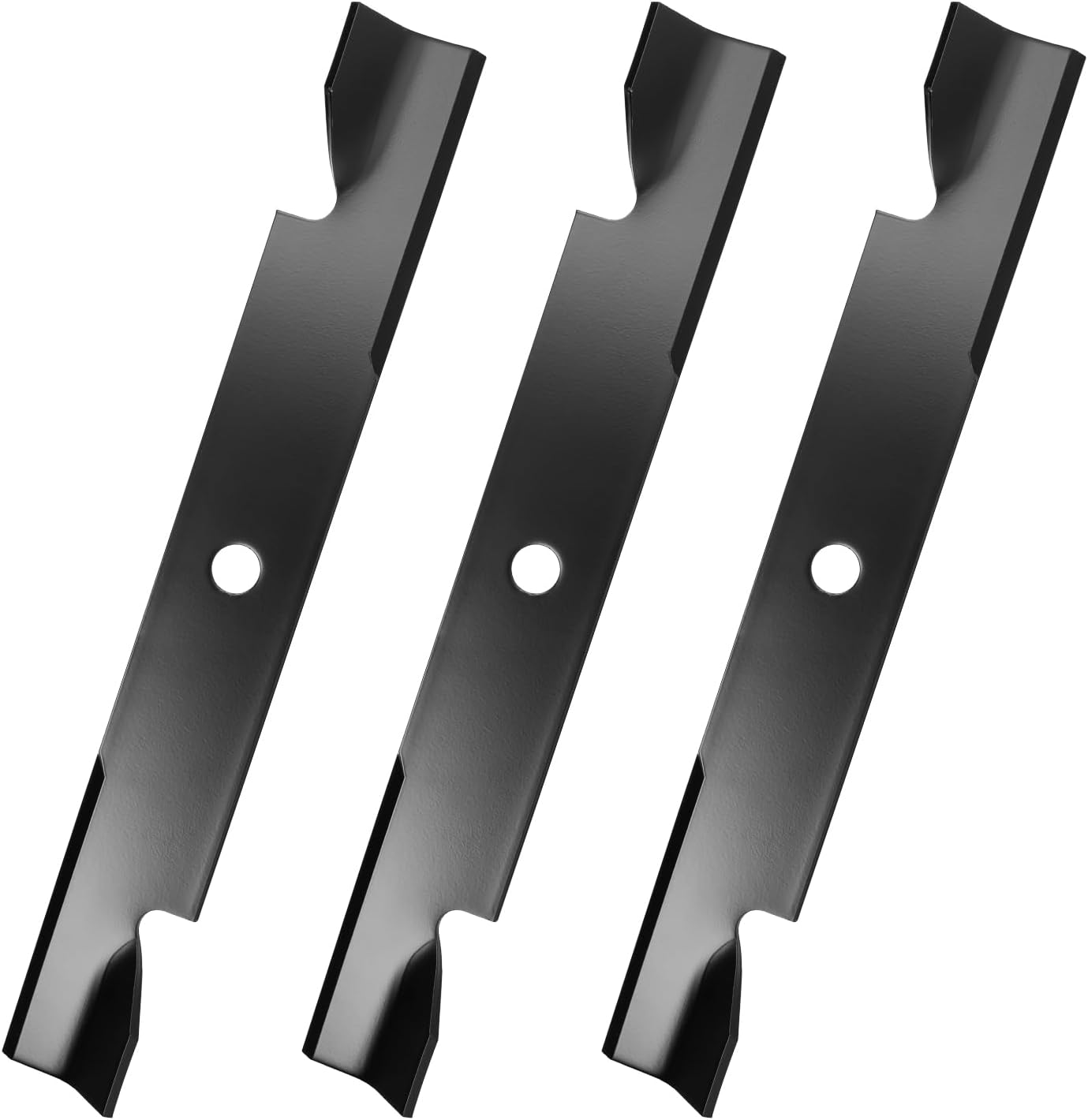 Belleone 1737252 Lawn Mower Blade Compatible with Simpli City Snap per Massey Fer guson Crafts man 52" Zero-Turn Mower Deck, Replacement for 1737252A 1737252BZYP, 3 Pack