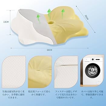 Amazon｜枕 まくら ピロー いびき いびき防止 無呼吸症候群 安眠