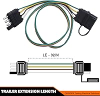 Vista 3 de Arnés de extensión de enchufe para tráiler de 4 cables