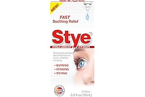 Stye Relief Eye Drops: Gentle Lubrication for Stye Discomfort
