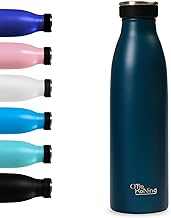Borraccia Termica in acciaio inox da 500 ml - Otto Koning - Bottiglia thermos isolata. Mantiene le bevande fredde per 24 ore e quelle calde per 12 ore. a prova di perdite, senza BPA