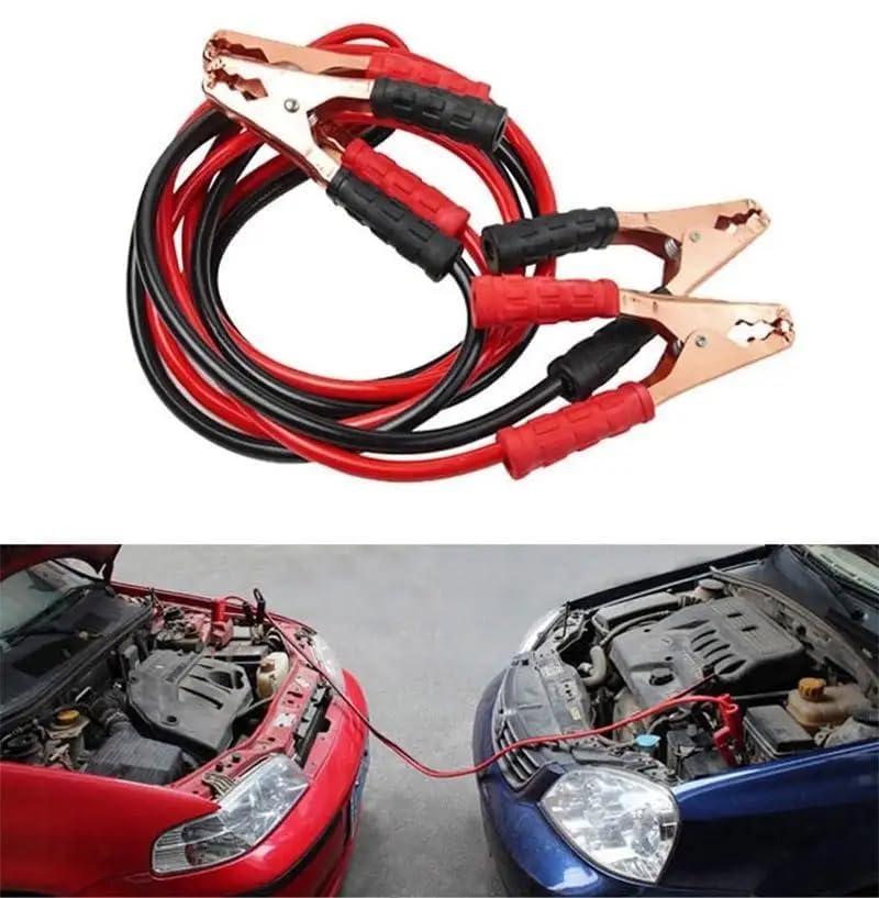 HOMETIC Heavy Duty Professional 3000AMP Booster Cable | Great for ATV SUV Home Garage Portable Motorsport (3000AMP)-picture-23