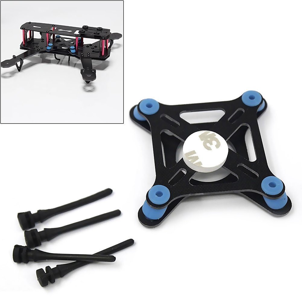 Glass Fiber Flight Controller Anti-vibration Damping Plate Shock Absorber Set for QAV250 CC3D Naze32 Mini APM Mini Flight Control — Amazon image 4