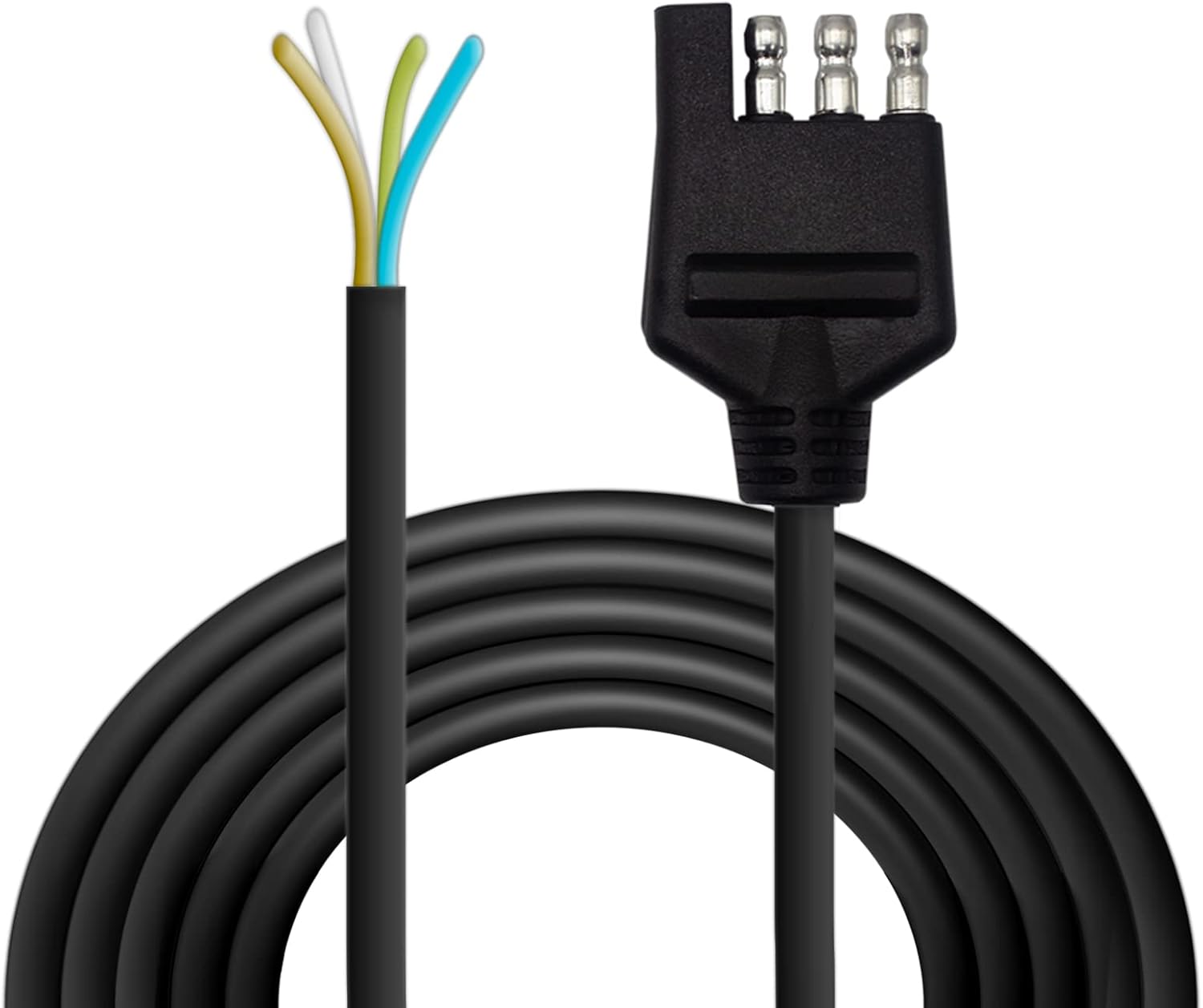 Adullama 18AWG 40Feet 4 Way Trailer Wiring Harness,4 Pin Trailer