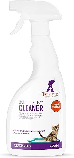 Pet Power Cat Litter Tray Cleaner and Sanitiser - 500ml